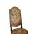 Set di 4 sedie stile Rinascimento – Legno di noce, imbottitura in gobelin