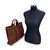 HERMES Borsa Shopper Vintage in Tela Col. Marrone Fourre-Tout M
