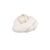 CHANEL Spilla Vintage in Tela Col. Bianco Camelia