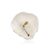 CHANEL Spilla Vintage in Tela Col. Bianco Camelia