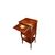 Tavolino Francese Luigi XV con cassetti e antina bronzi e pianetto scrittoio estraibile in legno di bois de violette XIX Secolo