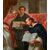 Papa Onorio III° approva la regola di Santa Dominica,  Nord Italia,  XVIII° secolo