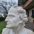 Busto di Uomo Virile in Gesso 800 di Alta Qualità: Forza e Eleganza Scultorea