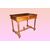 Scrittoio rustico francese del 1800 in legno di noce