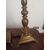 Coppia di candelieri in bronzo fine XVII secolo 