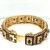 Bracciale in oro con granati