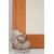 Specchiera con frutta in metallo argentato - M/885 -