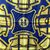 HERMES Foulard Vintage in Seta Col. Blu Carre 90