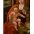 Madonna in trono con Bambino, Maestro del Pappagallo (Anversa, primi del XVI secolo), seguace