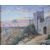 - Leon Jamin 1913. “Paesaggio con castello al tramonto”. 