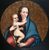 Madonna della purità, pittore del XVII secolo attivo in centro Italia, olio su tavola
