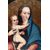 Madonna della purità, pittore del XVII secolo attivo in centro Italia, olio su tavola