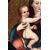 Madonna della purità, pittore del XVII secolo attivo in centro Italia, olio su tavola