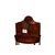 Piccola Consolle Cabinet Inglese del 1800 Stile Sheraton in Satinwood