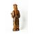 Frate francescano in legno con policromia originale - Italia XIV secolo
