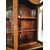 Vetrina credenza francese del 1800 con medaglioni in porcella di Sevres e cariatidi bronzi dorati 