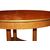 Tavolo Nord Europa di fine 1800 stile Biedermeier in Legno di Olmo e Radica