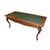 Tavolo Scrivania Con Piano in Pelle in Legno di Rovere Stile Provenzale 1800