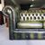 Divano 3 posti chesterfield club vintage inglese originale in pelle verde 