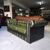 Divano 3 posti chesterfield club vintage inglese originale in pelle verde 
