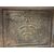 P263 - Trittico di piastre in ghisa, epoca '800, Misure: centrale cm L 82 x H 71, laterali cm L 49 x H 87