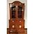 Vetrina credenza francese del 1800 con medaglioni in porcella di Sevres e cariatidi bronzi dorati 