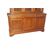 Grande credenza Austriaca 3 porte vetro e 3 chiuse in legno di olmo stile Rustico