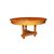 Tavolo Nord Europa di fine 1800 stile Biedermeier in Legno di Olmo e Radica