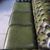 Divano 3 posti chesterfield club vintage inglese originale in pelle verde 