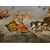 Raffigurante "l'Aurora" Olio su tela. Misure cm h. 43x85