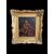 Olio su rame francese 1800 raffigurante Anziano con barba e Fanciullo