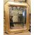 SPECC555 - Specchiera Umbertina in legno laccato e dorato.  Epoca '800.  Misure cm L 95 x H 115
