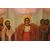 Icona russa: Protezione della Madre di Dio o Pokrov, XIX secolo misure tavola 92 x 70 cm. 