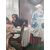 Olio su tavola di J.V.P. (François Flameng) raffigurante scena d' interni con famiglia in salotto