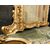 SPECC556 - Consolle con specchiera in legno intagliato e dorato, epoca '700, misure massime cm L 155 x H 315 x P 53