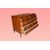 Comò italiano del 1700 stile transizione in legno di noce