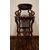 Antico tavolino francese 2 piani in rovere del 1800 francese 
