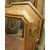SPECC555 - Specchiera Umbertina in legno laccato e dorato.  Epoca '800.  Misure cm L 95 x H 115