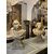 Coppia di busti in stucco