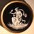 Venere e Cupido smalto su placca di rame, Francia XIX sec.
