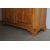 Antica credenza doppio corpo toscana pioppo massello XIX sec . restaurata naturale .Dispensa mis 125 x 50 . h 203
