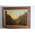Antico dipinto olio su tela fiammingo epoca XIX sec . Grande qualità scena rurale campestre. Mis 96 x 64 