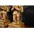Coppia di angeli alati in legno intagliato, Toscana XVII secolo