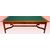 Grande scrivania riunione francese Partners Desk stile Decò di inizio 1900