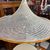 Lampadario Chandelier  Murano anni 70 Venini Cappello di Strega diametro 62 