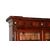 Libreria con piano scrittoio Francese Stile Impero in legno di Palissandro XIX secolo