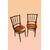Gruppo di 4 sedie Thonet di inizio 1900 in legno curvo stampato