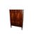 Secretaire francese di fine 1700 stile Luigi XVI in legno di noce Fiammato