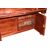 Libreria con piano scrittoio Francese Stile Impero in legno di Palissandro XIX secolo