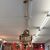 Antico lampadario vetro Murano  Vittorio Zecchin Liberty anni 30 Mis H 95 .